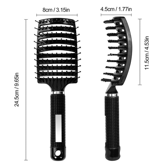 FlexVent Detangling Paddle Hair Brush – Lightweight, Fast-Dry Styling for All Hair Types