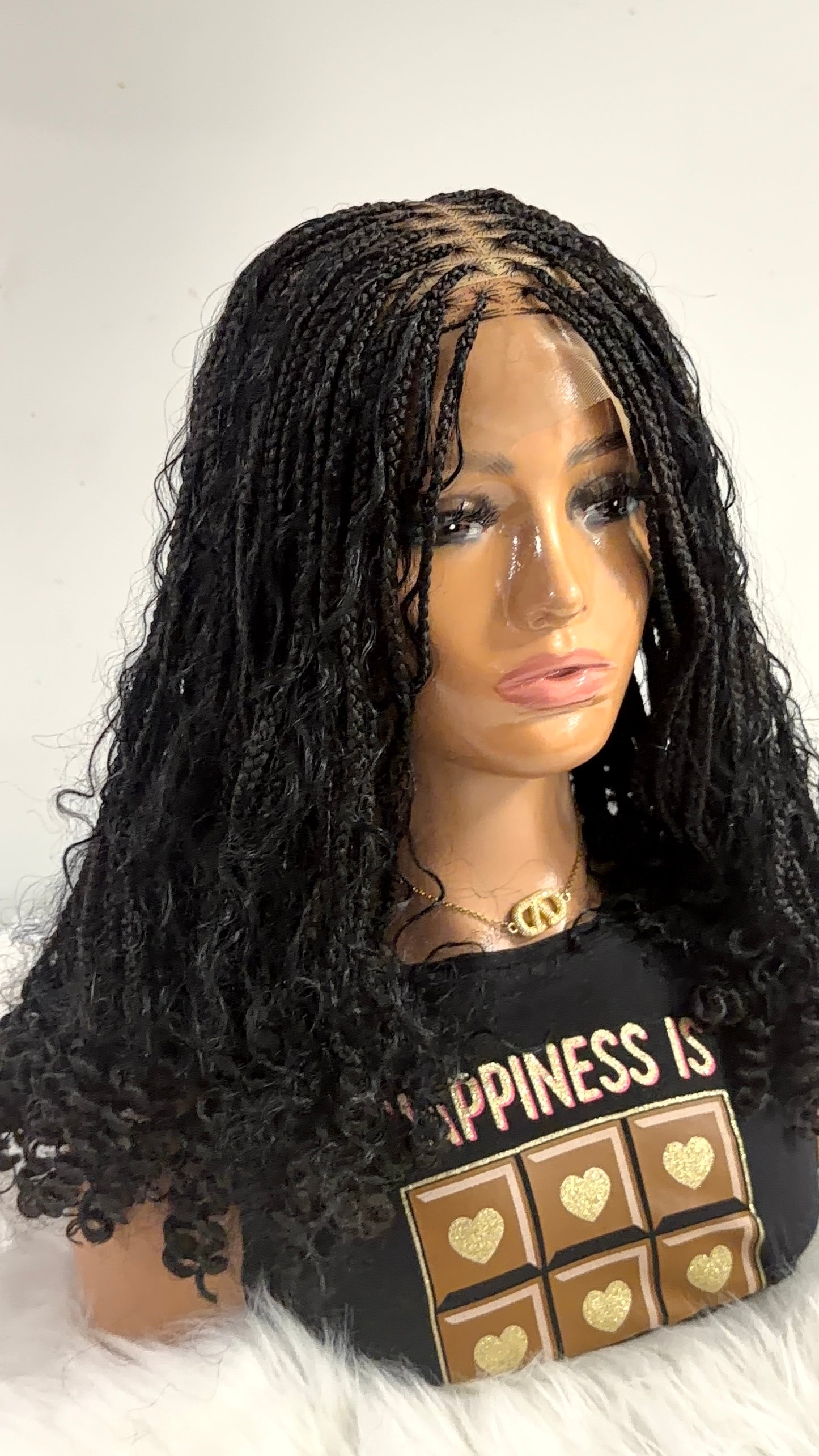 18” Ariella Boho Braided Lace Wig