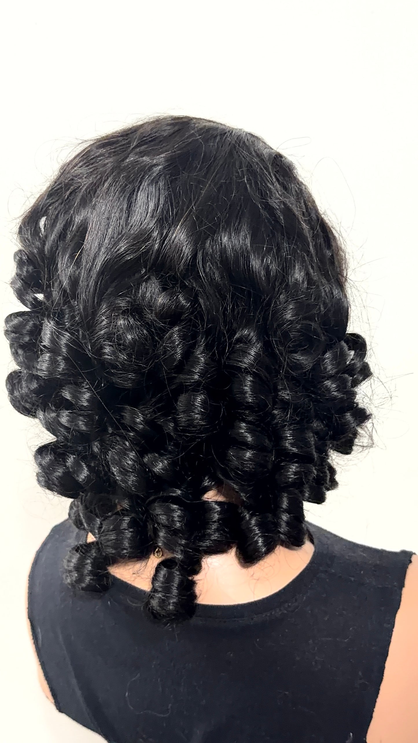 Luna Curls -  16 inch Human Hair T-Frontal Wig