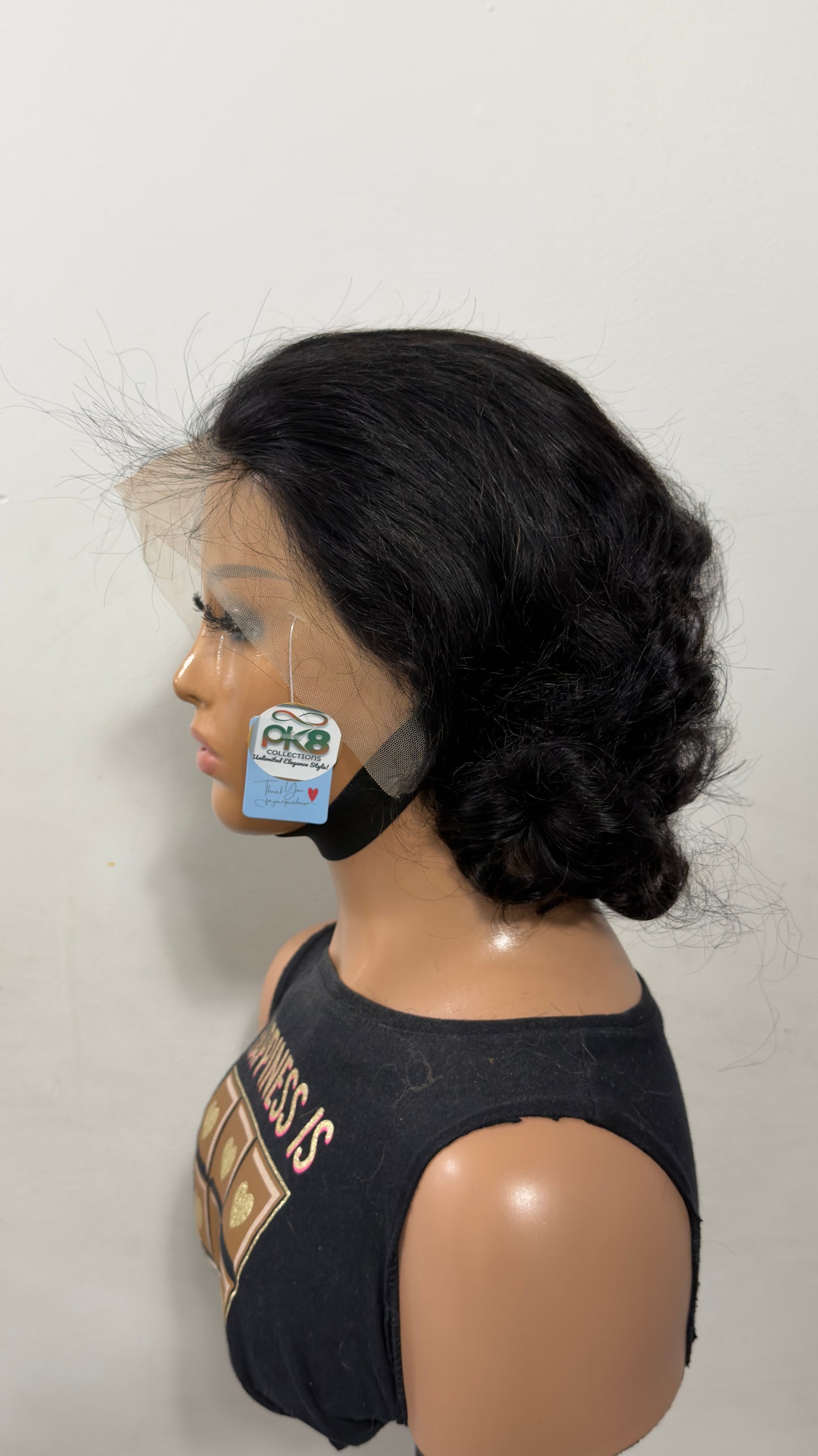 Zara Curl – 13x4 HD Lace Frontal Human Hair Wig (Soft Curly) Effortless curls. Seamless melt. Everyday luxury.