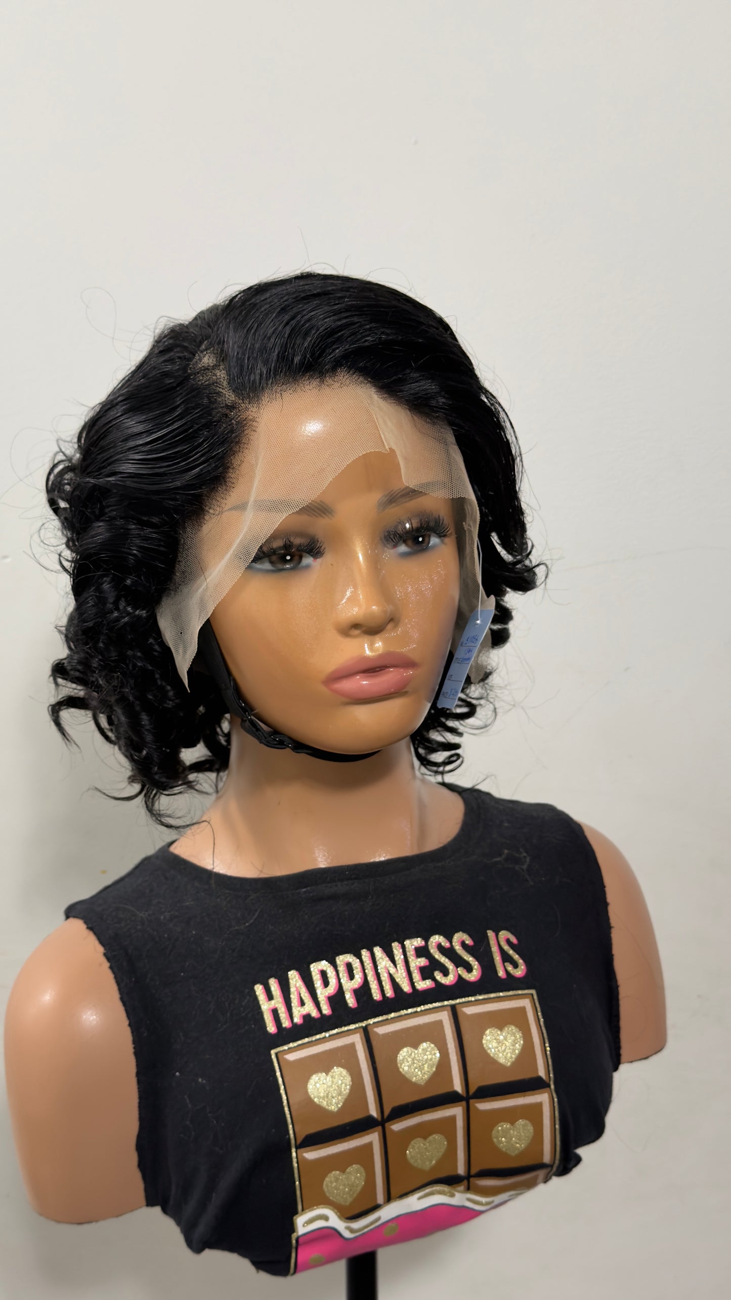 Zara Curl – 13x4 HD Lace Frontal Human Hair Wig (Soft Curly) Effortless curls. Seamless melt. Everyday luxury.
