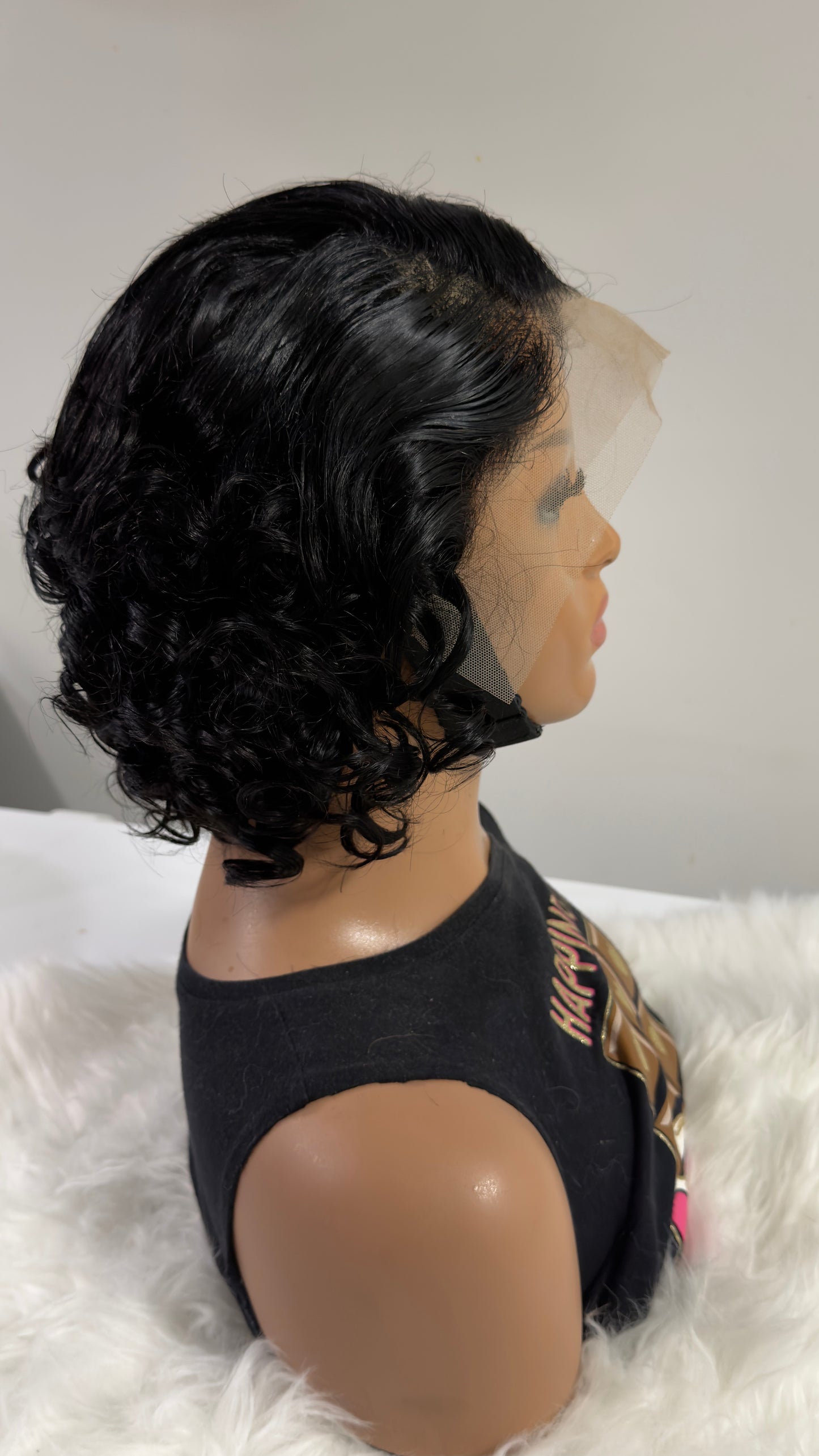 Zara Curl – 13x4 HD Lace Frontal Human Hair Wig (Soft Curly) Effortless curls. Seamless melt. Everyday luxury.