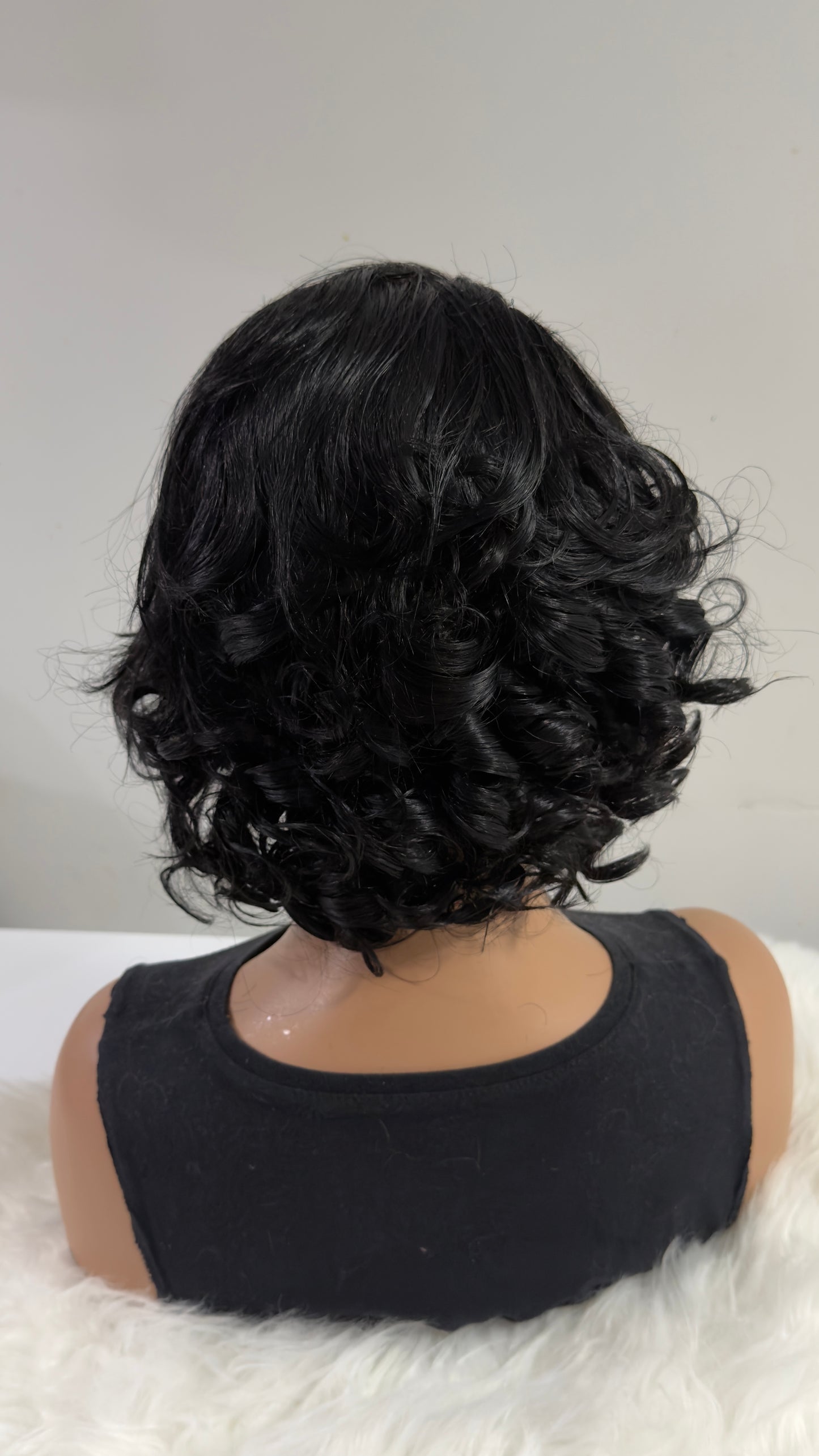 Zara Curl – 13x4 HD Lace Frontal Human Hair Wig (Soft Curly) Effortless curls. Seamless melt. Everyday luxury.