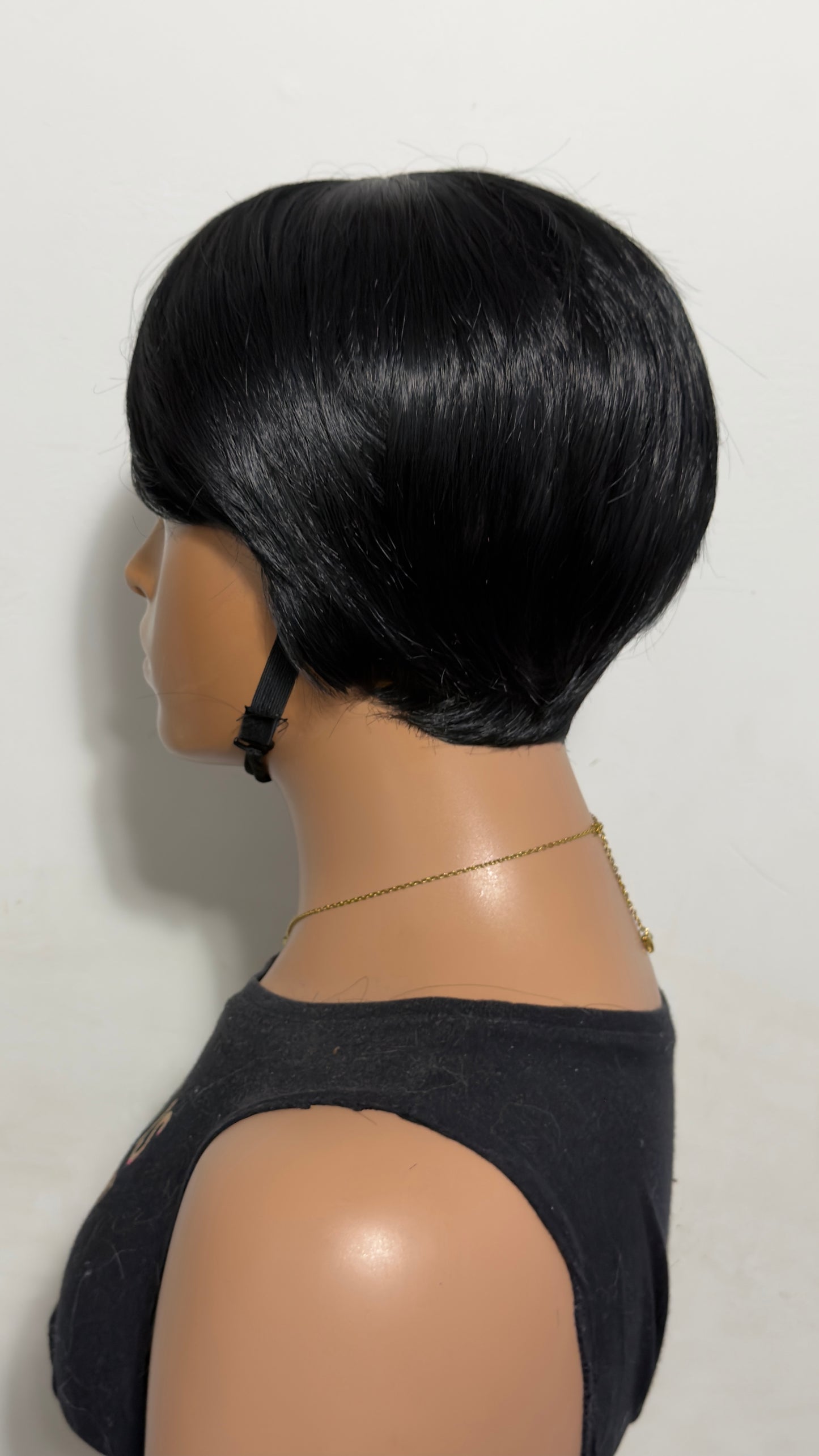Sleek Muse Bob – Premium Synthetic Short Wig - Pixie Bob
