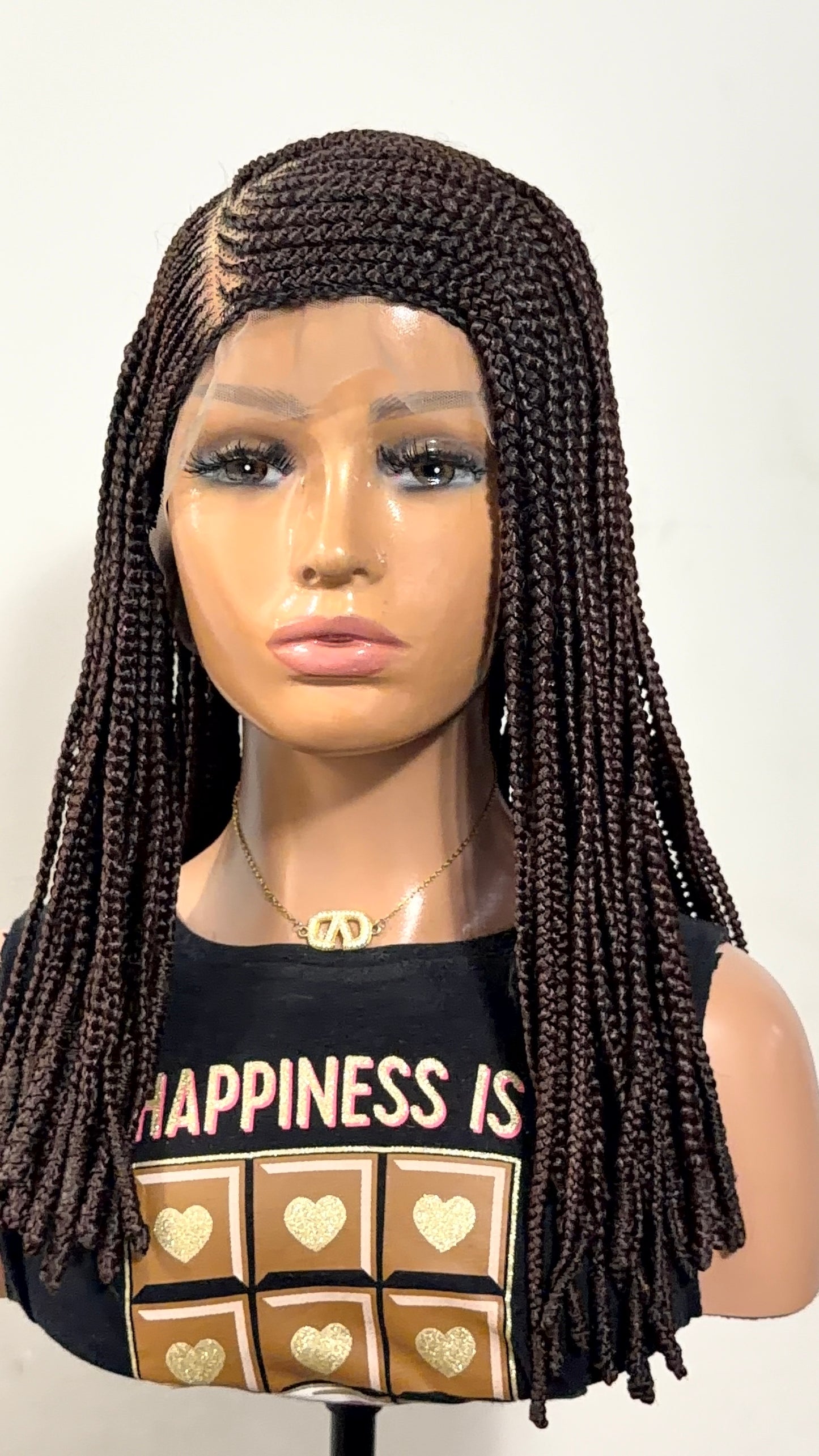 18” Zuri Luxury Braided Lace Wig