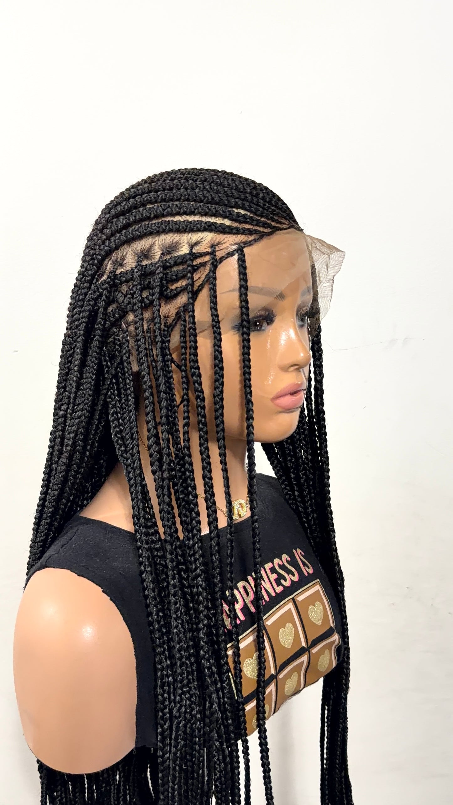 38” Sasha Luxury Braided Lace Wig