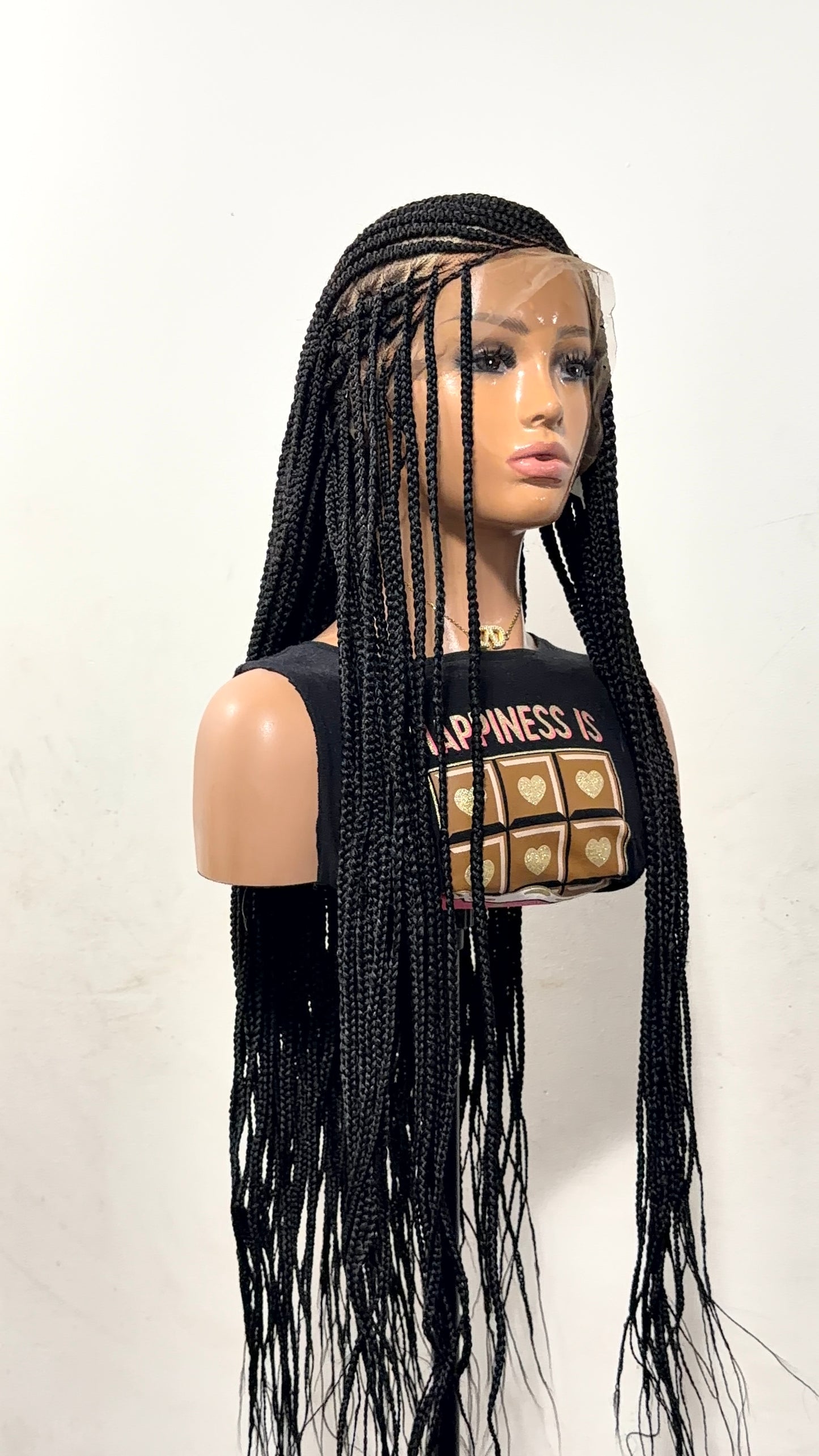 38” Sasha Luxury Braided Lace Wig