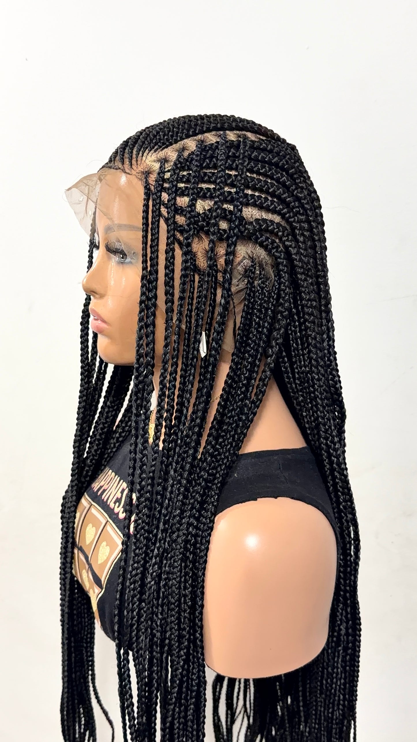 38” Sasha Luxury Braided Lace Wig
