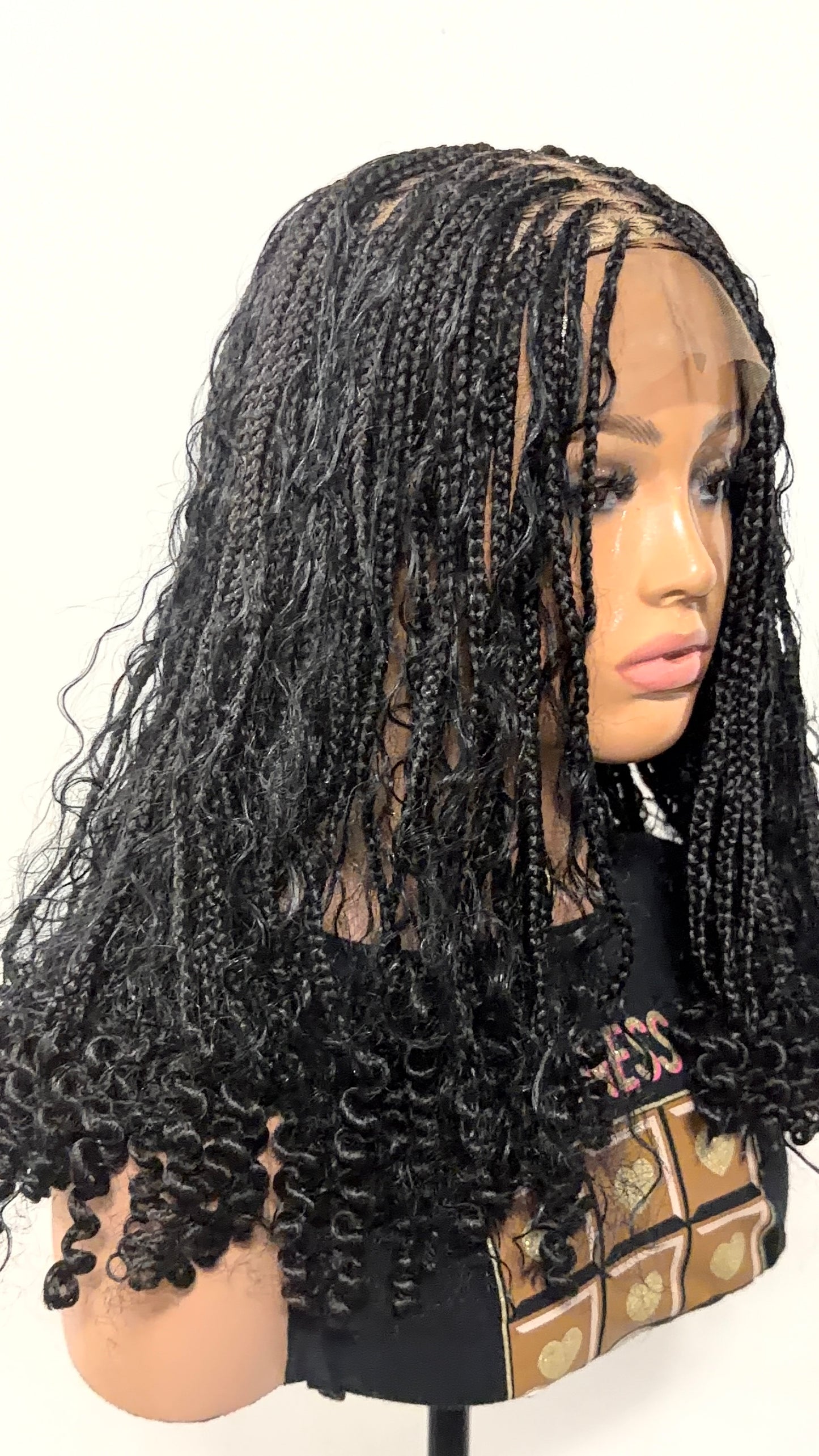 18” Ariella  Boho Braided Lace Wig