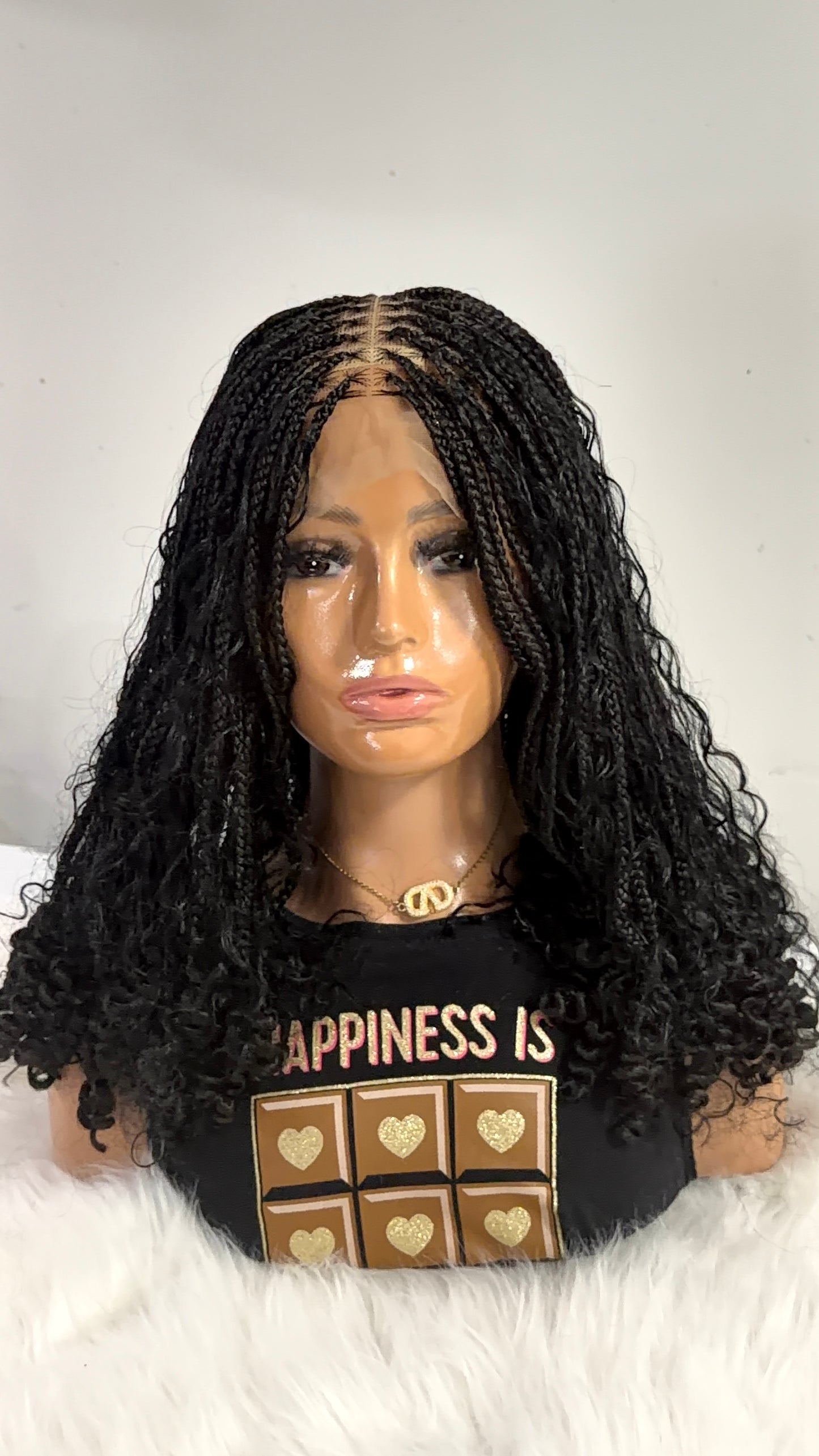18” Ariella  Boho Braided Lace Wig