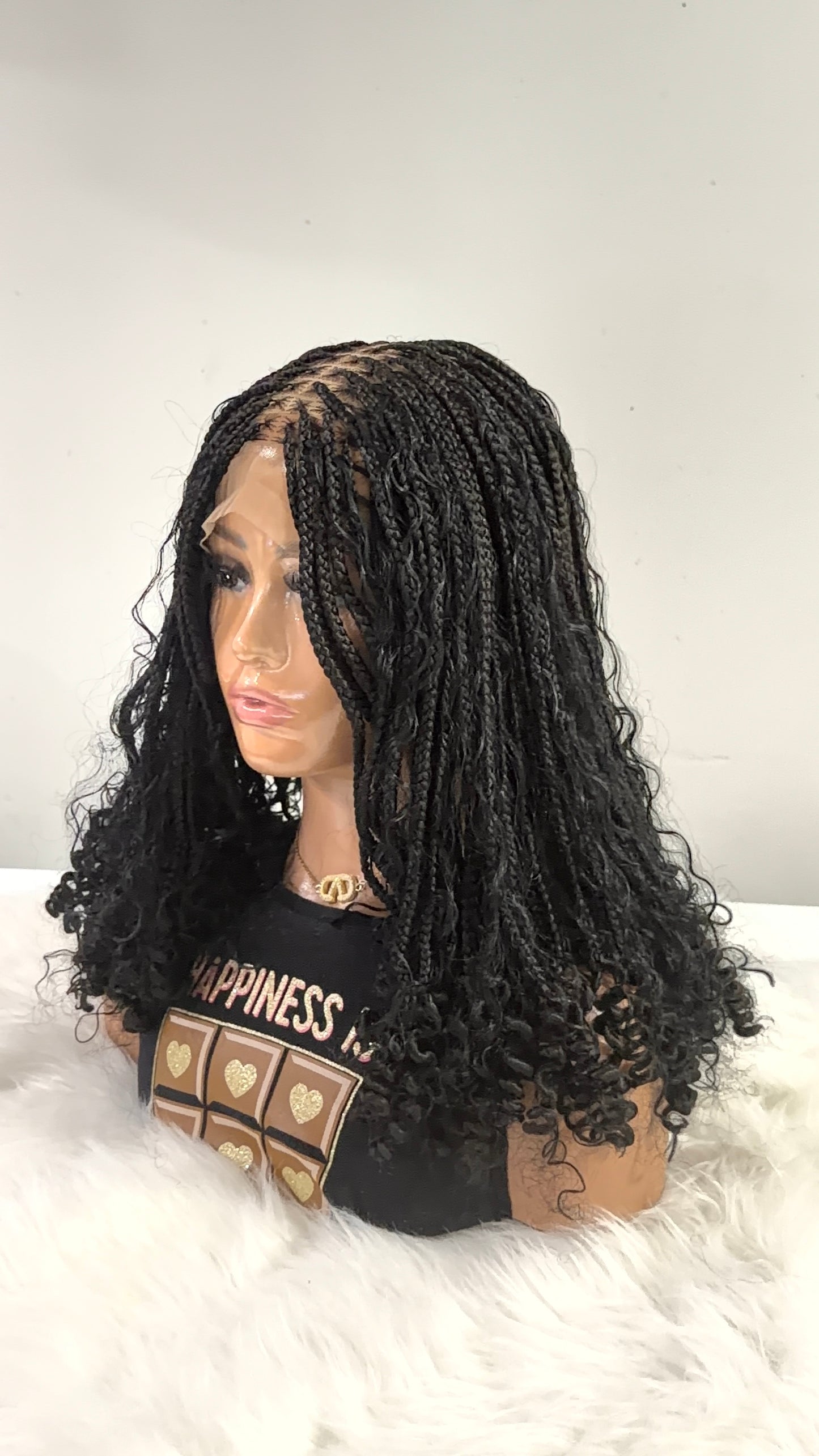18” Ariella  Boho Braided Lace Wig