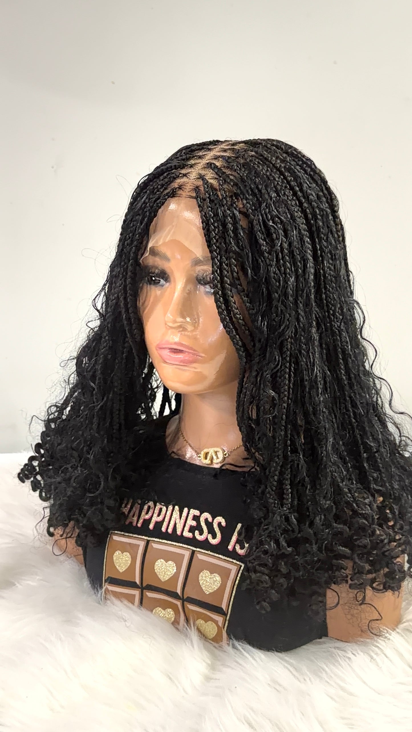 18” Ariella  Boho Braided Lace Wig
