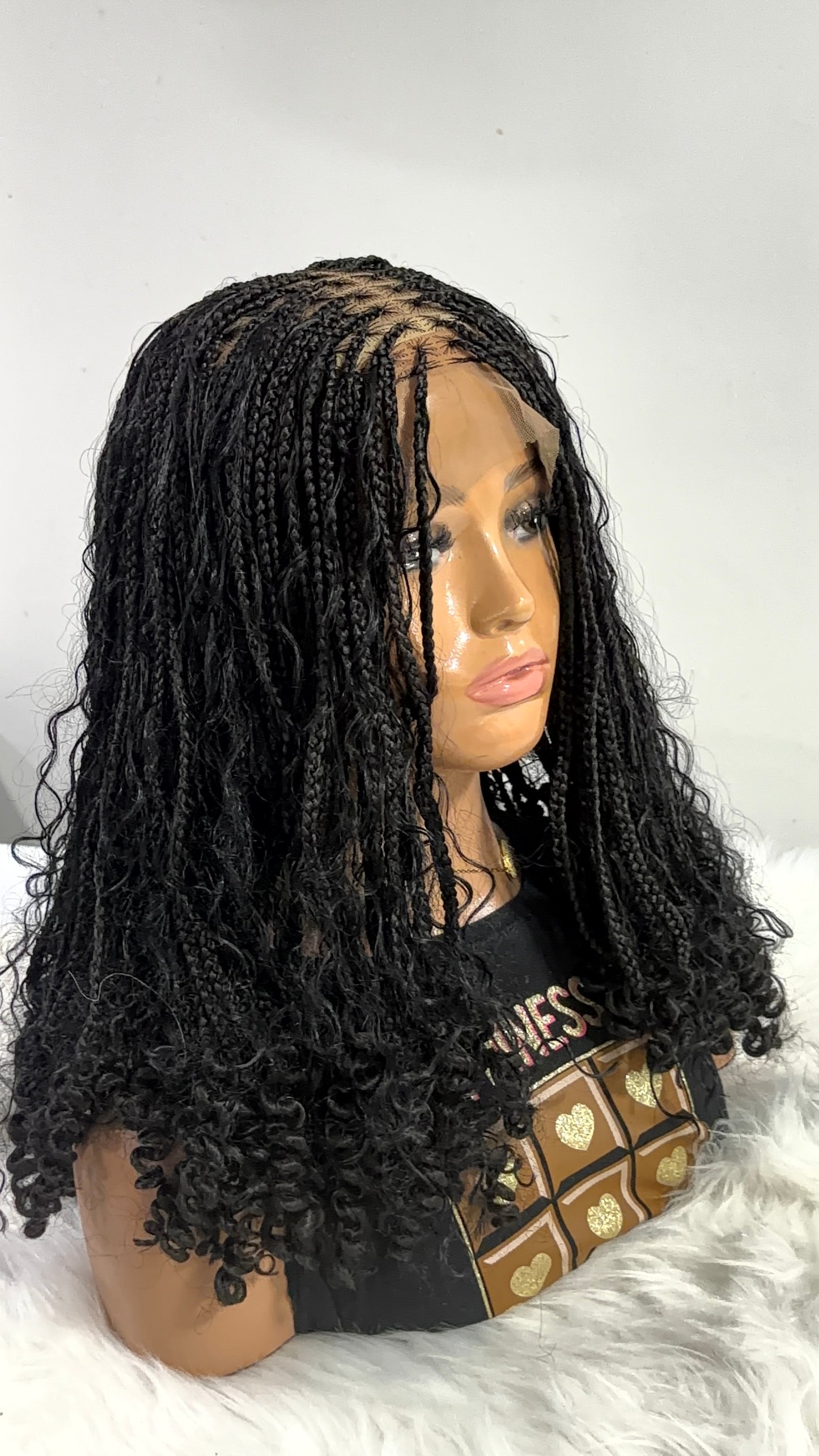 18” Ariella  Boho Braided Lace Wig