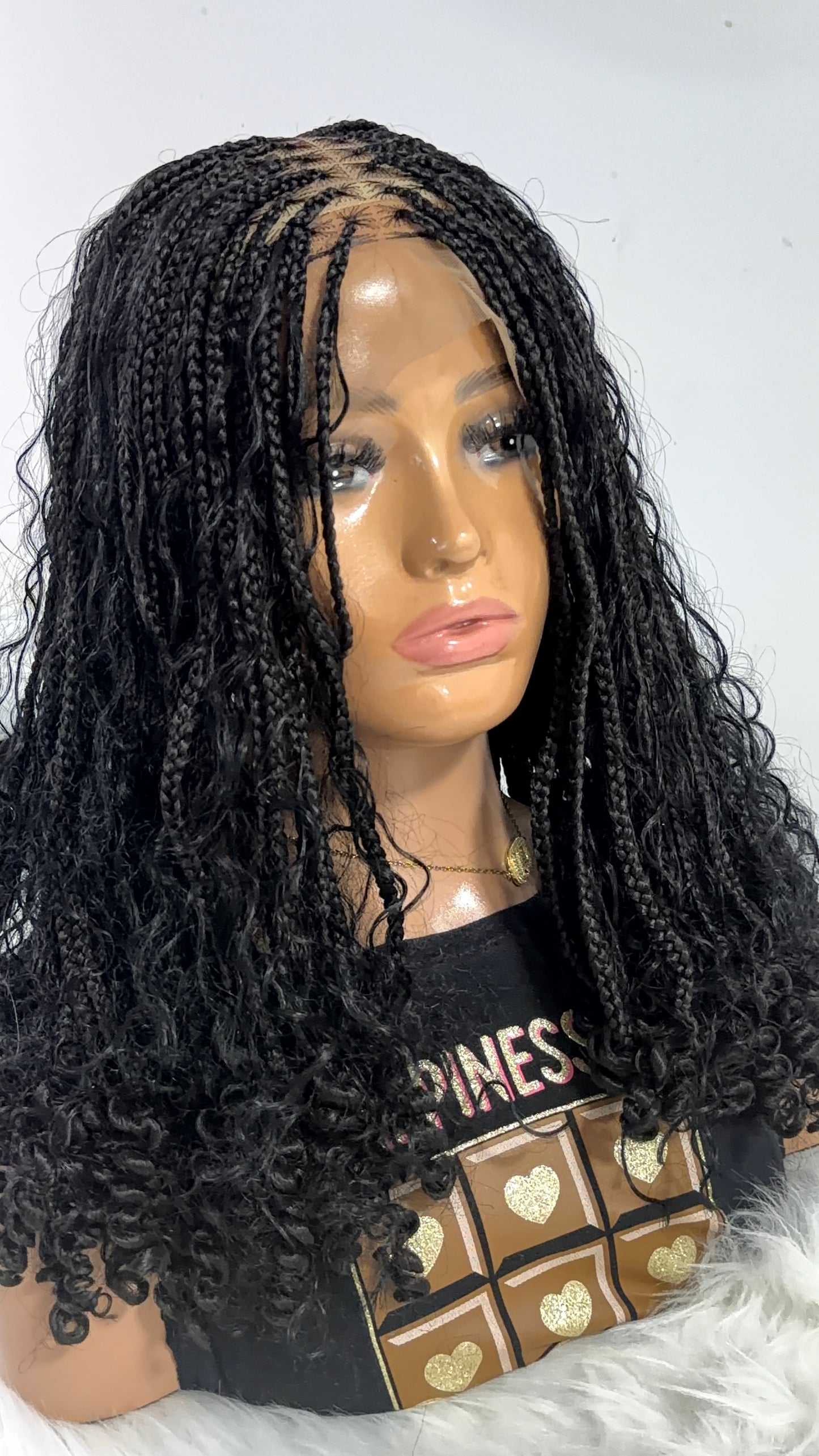 18” Ariella  Boho Braided Lace Wig