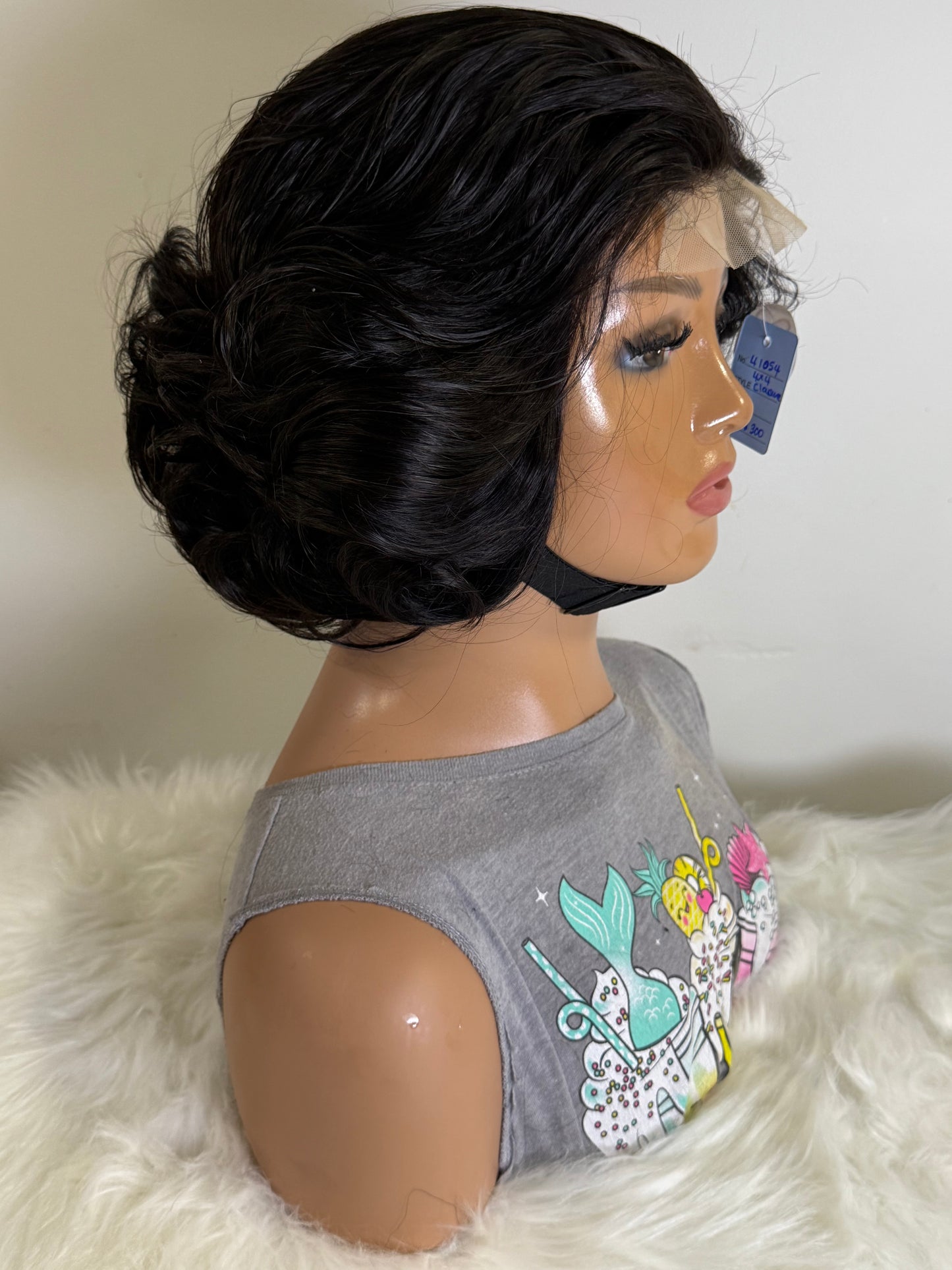 Voluminous Bob Wig | 4x4 Closure | Soft Curls | 100% Human Hair